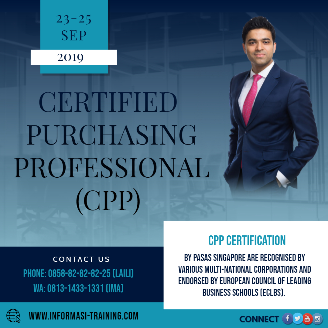 certified purchasing professional